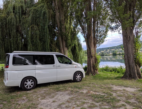 campervan by the lake